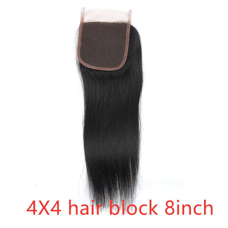 Real human hair straight wave human hair hair curtain natural color wig hair extension - CHRISTDEST GLOBAL SERVICE