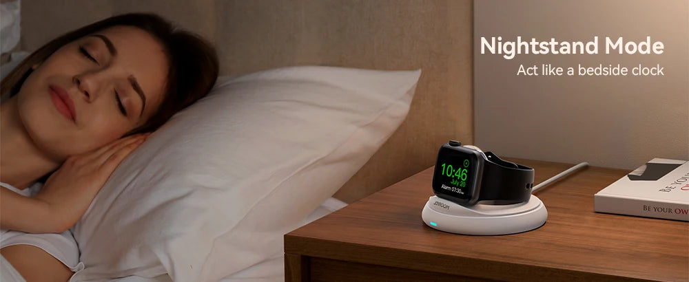 Joyroom for Apple Watch Charger Stand Portable Magnetic Charging Dock Fast Charger for iWatch Ultra/SE/Series 9 8 7 6 5 4 JR-W12