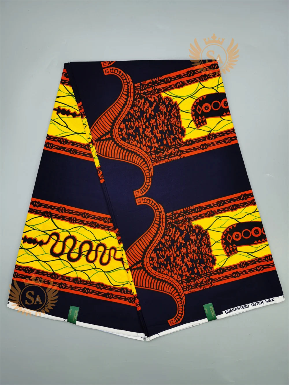 Veritable Wax Guaranteed Real wax print fabric dutch hollandais pagne africa Dress 100% Cotton n11 - CHRISTDEST GLOBAL SERVICE