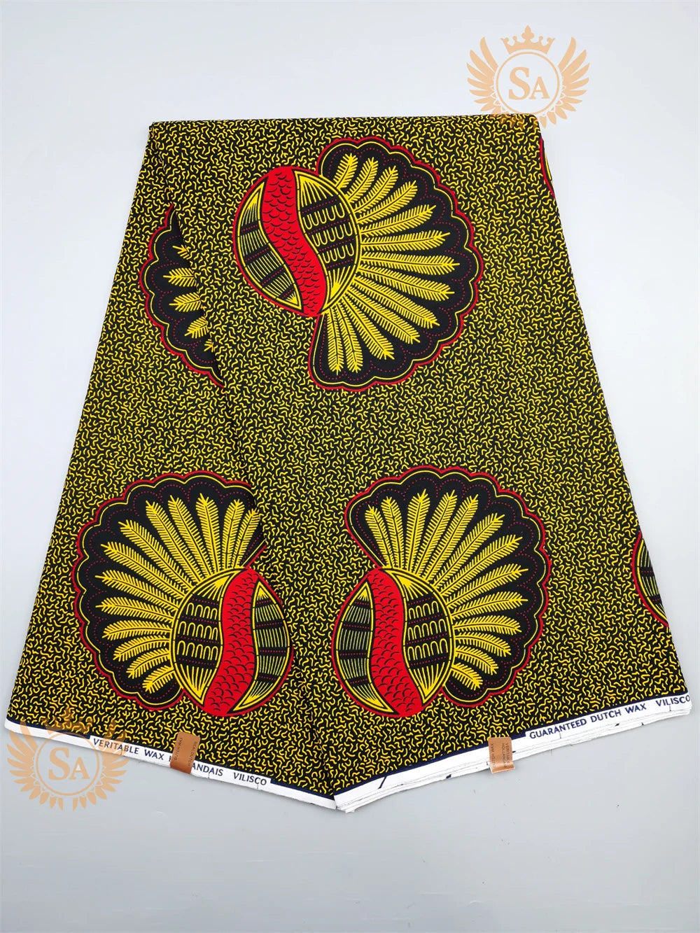 Veritable Wax Guaranteed Real wax print fabric dutch hollandais pagne africa Dress 100% Cotton n11 - CHRISTDEST GLOBAL SERVICE