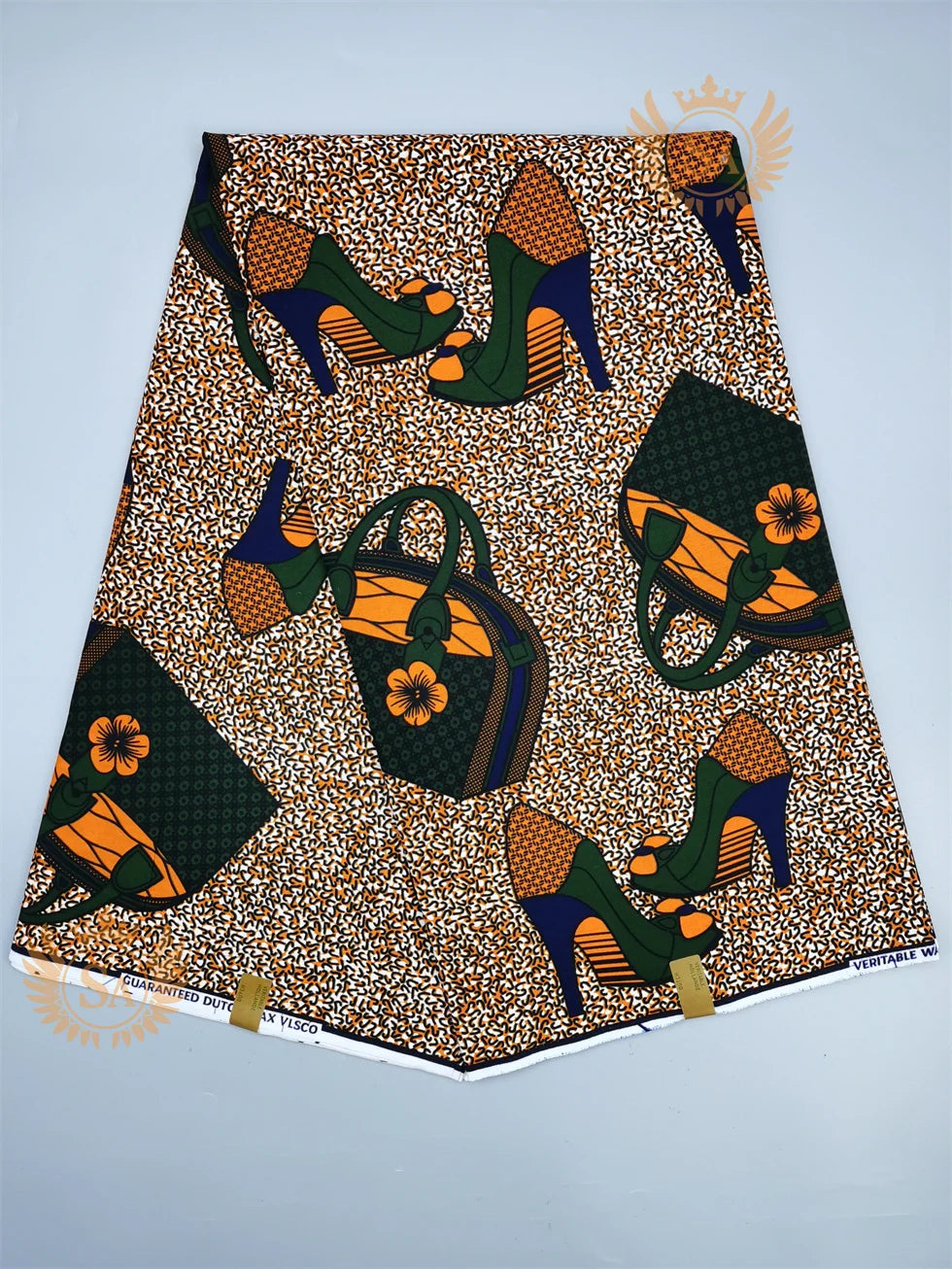 Veritable Wax Guaranteed Real wax print fabric dutch hollandais pagne africa Dress 100% Cotton n11 - CHRISTDEST GLOBAL SERVICE