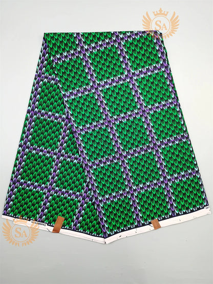 Veritable Wax Guaranteed Real wax print fabric dutch hollandais pagne africa Dress 100% Cotton n11 - CHRISTDEST GLOBAL SERVICE