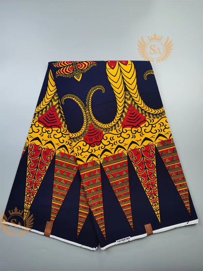 Veritable Wax Guaranteed Real wax print fabric dutch hollandais pagne africa Dress 100% Cotton n11 - CHRISTDEST GLOBAL SERVICE