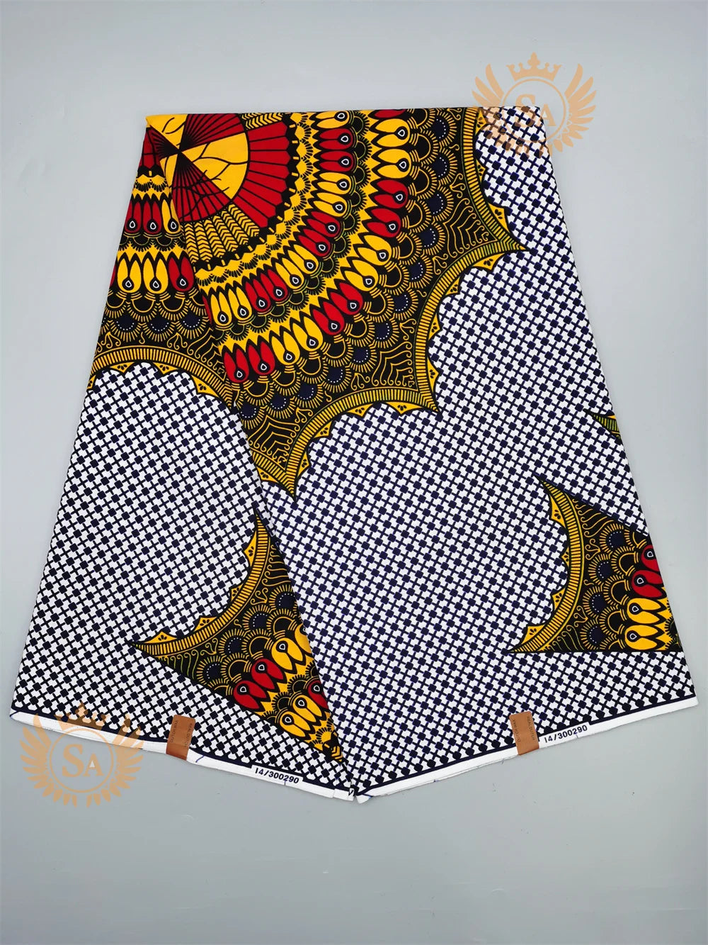 Veritable Wax Guaranteed Real wax print fabric dutch hollandais pagne africa Dress 100% Cotton n11 - CHRISTDEST GLOBAL SERVICE