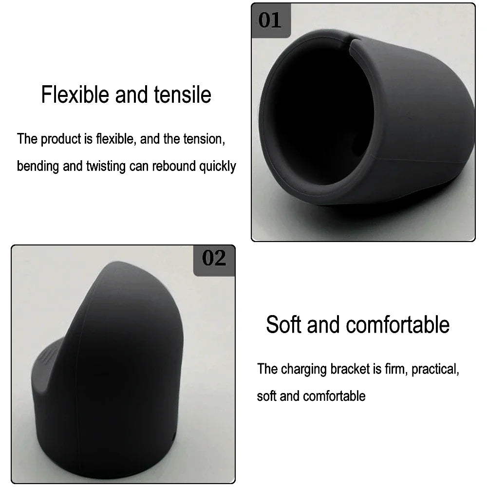 Durable Silicone Nightstand Mode For Apple Watch Charger Stand iWatch Ultra/8/SE2/7/6/SE/4/3 49mm/45mm/44mm/42mm/41mm/40mm/38mm