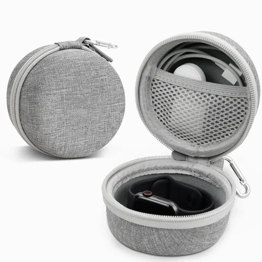 Watch Organizer for Apple Watch Charger Data Cable Headphone Storage Bag Hard Shell Protector Cover for Samsung Galaxy Watch