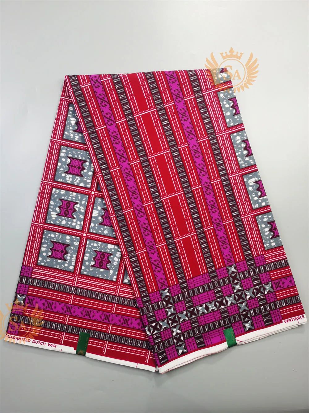 Veritable Wax Guaranteed Real wax print fabric dutch hollandais pagne africa Dress 100% Cotton n11 - CHRISTDEST GLOBAL SERVICE