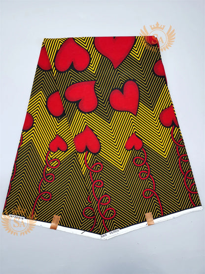 Veritable Wax Guaranteed Real wax print fabric dutch hollandais pagne africa Dress 100% Cotton n11 - CHRISTDEST GLOBAL SERVICE