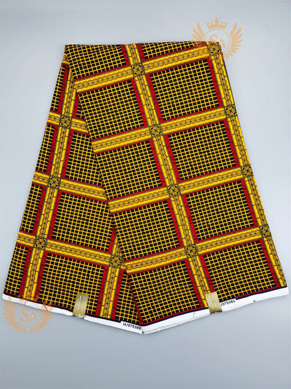 Veritable Wax Guaranteed Real wax print fabric dutch hollandais pagne africa Dress 100% Cotton n11 - CHRISTDEST GLOBAL SERVICE