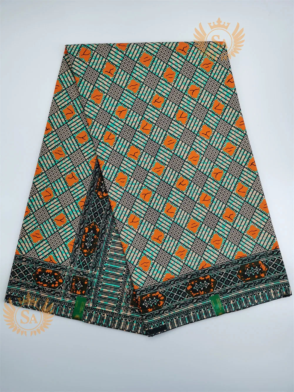 Veritable Wax Guaranteed Real wax print fabric dutch hollandais pagne africa Dress 100% Cotton n11 - CHRISTDEST GLOBAL SERVICE