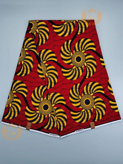 Veritable Wax Guaranteed Real wax print fabric dutch hollandais pagne africa Dress 100% Cotton n11 - CHRISTDEST GLOBAL SERVICE