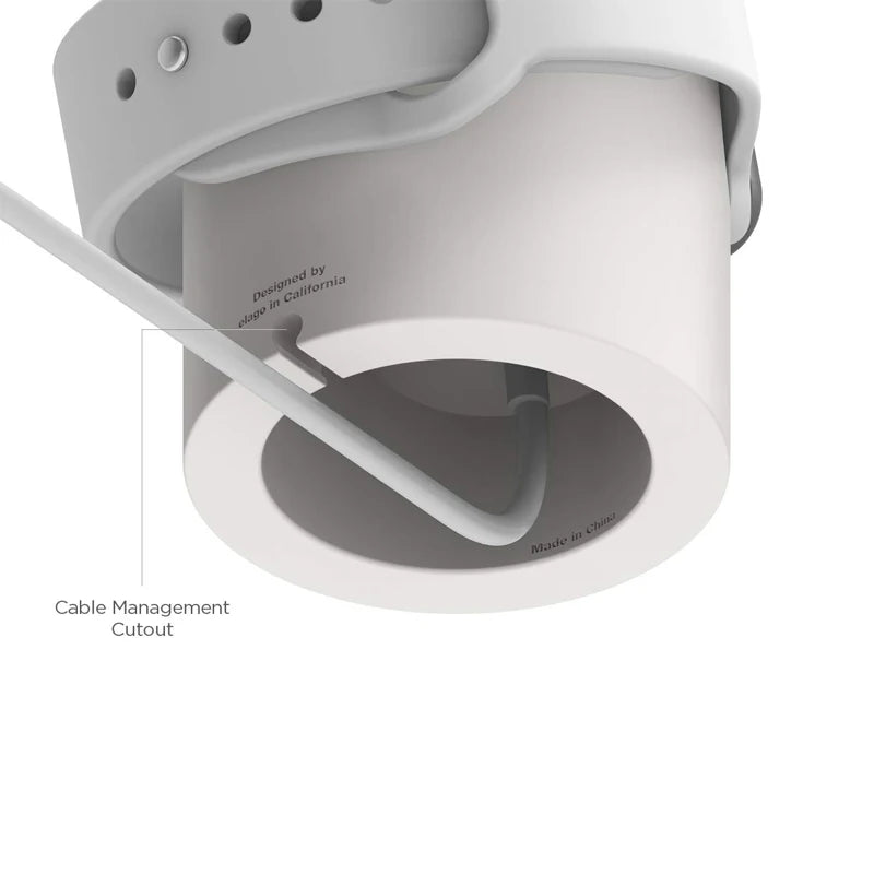 For Apple Watch Charger Stand iWatch Ultra/8/SE2/7/6/SE/4/3 49mm/45mm/44mm/42mm/41mm/40mm/38mm Durable Silicone Nightstand Mode