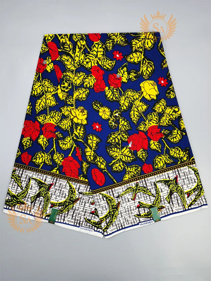 Veritable Wax Guaranteed Real wax print fabric dutch hollandais pagne africa Dress 100% Cotton n11 - CHRISTDEST GLOBAL SERVICE