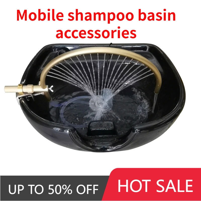 Salon Shampoo Chair Chinese Water Circulation Flushing Bed Special Mobile Head Massager Spa Accessories - CHRISTDEST GLOBAL SERVICE