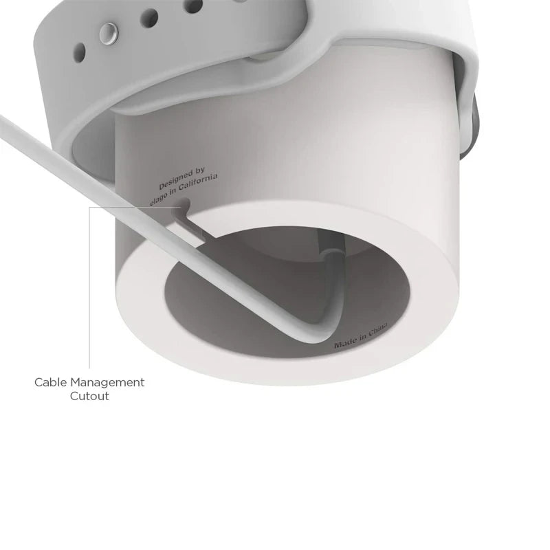 Silicone Charing Nightstand For Apple Watch Charger Stand iWatch Band Ultra2/9/8/SE/7/6/SE/4/3 49mm/45mm/44mm/42mm/41mm/40mm