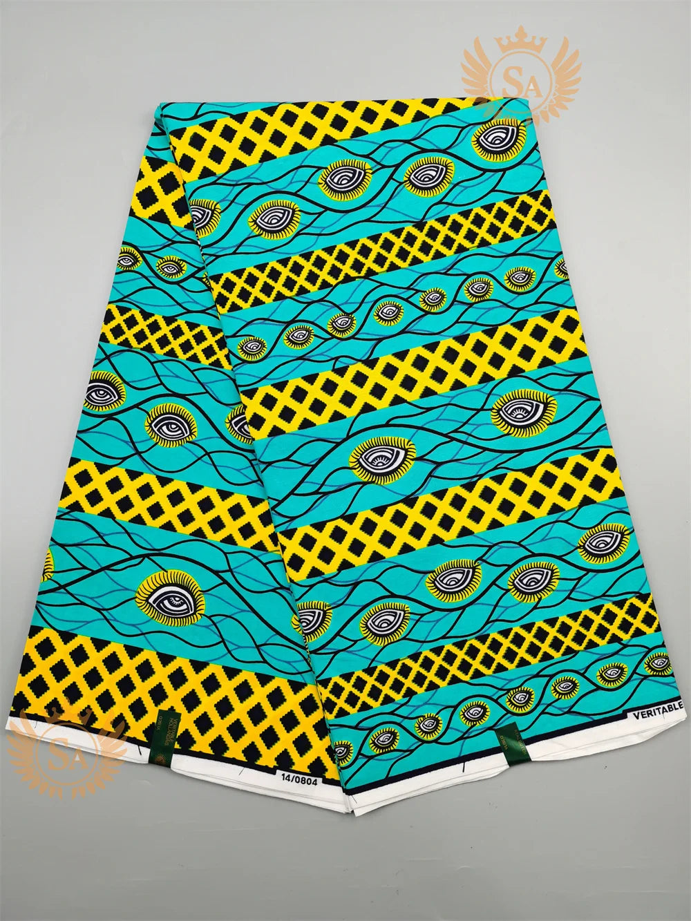 Veritable Wax Guaranteed Real wax print fabric dutch hollandais pagne africa Dress 100% Cotton n11 - CHRISTDEST GLOBAL SERVICE