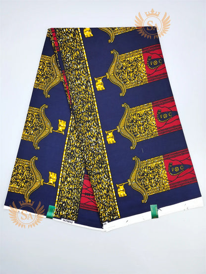 Veritable Wax Guaranteed Real wax print fabric dutch hollandais pagne africa Dress 100% Cotton n11 - CHRISTDEST GLOBAL SERVICE
