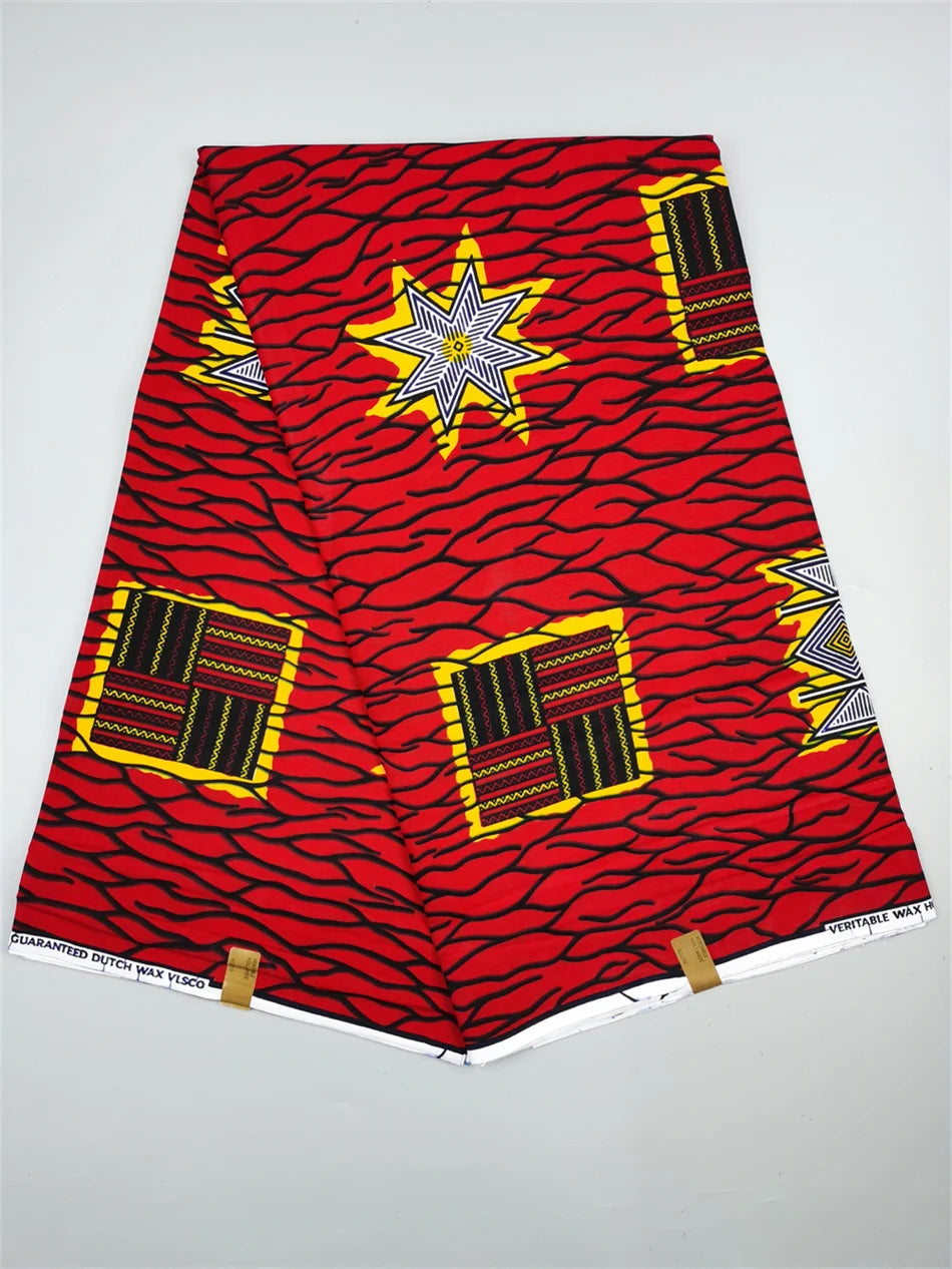 Veritable Wax Guaranteed Real wax print fabric dutch hollandais pagne africa Dress 100% Cotton n11 - CHRISTDEST GLOBAL SERVICE