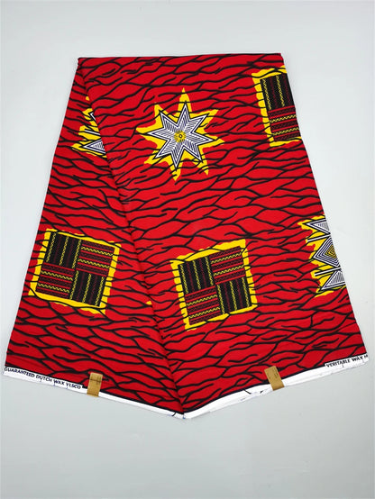 Veritable Wax Guaranteed Real wax print fabric dutch hollandais pagne africa Dress 100% Cotton n11 - CHRISTDEST GLOBAL SERVICE