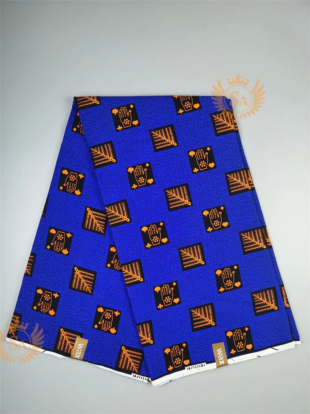 Veritable Wax Guaranteed Real wax print fabric dutch hollandais pagne africa Dress 100% Cotton n11 - CHRISTDEST GLOBAL SERVICE