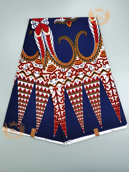 Veritable Wax Guaranteed Real wax print fabric dutch hollandais pagne africa Dress 100% Cotton n11 - CHRISTDEST GLOBAL SERVICE