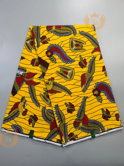 Veritable Wax Guaranteed Real wax print fabric dutch hollandais pagne africa Dress 100% Cotton n11 - CHRISTDEST GLOBAL SERVICE
