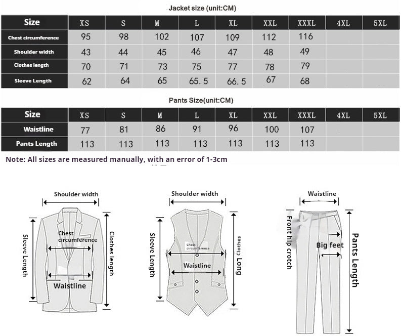 Shiny Black Men's Suit Set 3 Pieces Groomsmen Wedding Lace Costumes - CHRISTDEST GLOBAL SERVICE