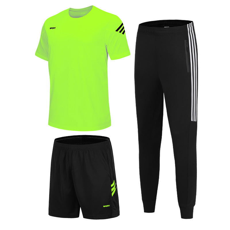 Short sleeve casual training football uniform - CHRISTDEST GLOBAL SERVICE