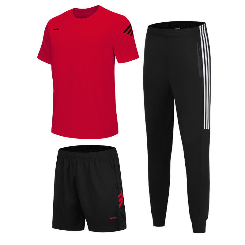 Short sleeve casual training football uniform - CHRISTDEST GLOBAL SERVICE