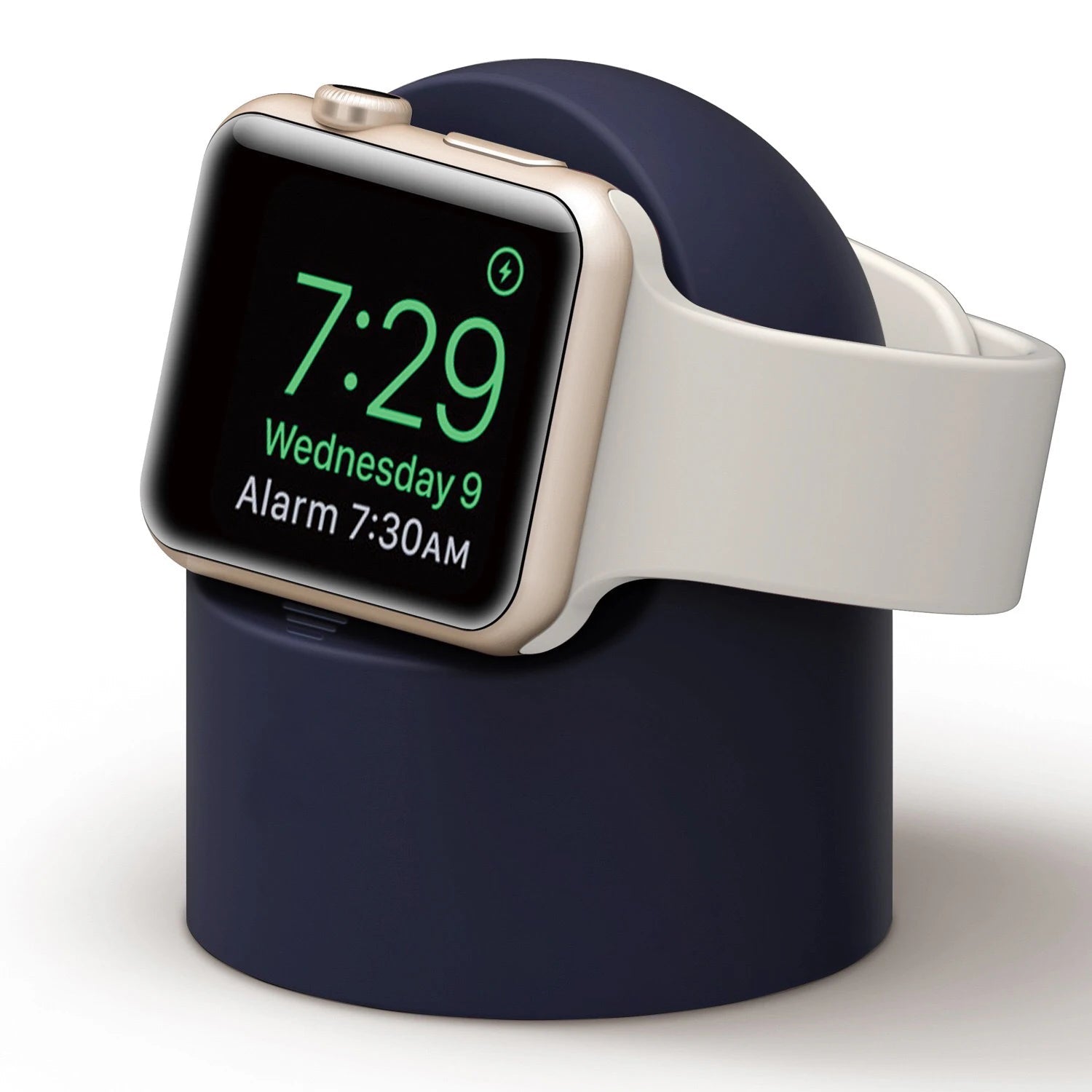 Silicone Charger Stand for Apple Watch Series 7 6 5 4 3 2 SE Bracket iWatch Night Dock Charging Desktop Holder - CHRISTDEST GLOBAL SERVICE