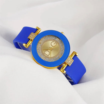Simple Black White Quartz Watches Women Minimalist Design Silicone Strap Wristwatch Big Dial Women's Fashion Creative Watch - CHRISTDEST GLOBAL SERVICE