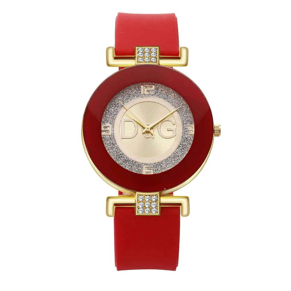 Simple Black White Quartz Watches Women Minimalist Design Silicone Strap Wristwatch Big Dial Women's Fashion Creative Watch - CHRISTDEST GLOBAL SERVICE
