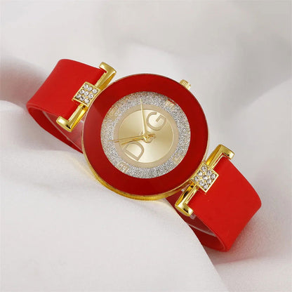 Simple Black White Quartz Watches Women Minimalist Design Silicone Strap Wristwatch Big Dial Women's Fashion Creative Watch - CHRISTDEST GLOBAL SERVICE
