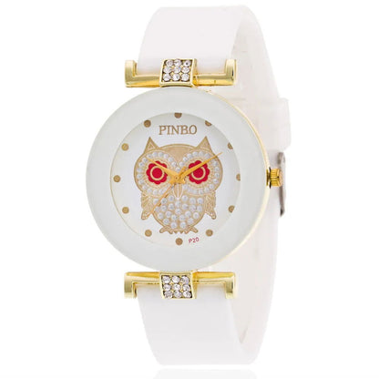 Simple Black White Quartz Watches Women Minimalist Design Silicone Strap Wristwatch Big Dial Women's Fashion Creative Watch - CHRISTDEST GLOBAL SERVICE