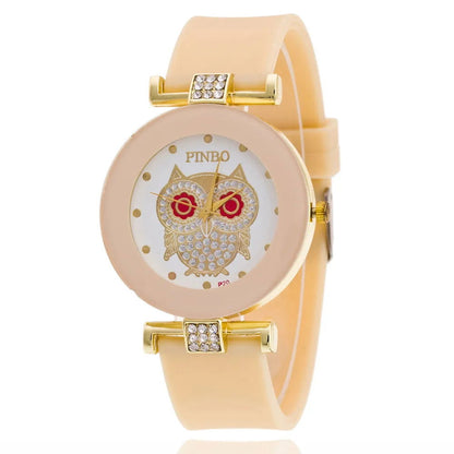 Simple Black White Quartz Watches Women Minimalist Design Silicone Strap Wristwatch Big Dial Women's Fashion Creative Watch - CHRISTDEST GLOBAL SERVICE
