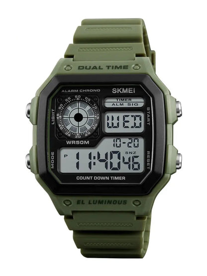 Skmei Top Brand Countdown Sport Watches Mens Multifunction Stopwatch 5bar Waterproof Alarm Clock Back Light Digital Wristwatch - CHRISTDEST GLOBAL SERVICE