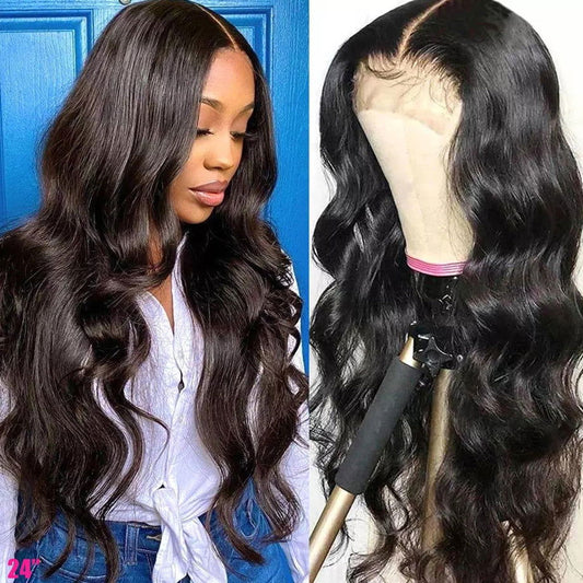 Solid Color Long Hair Wig European And American Women's Mid-length Curly Hair - CHRISTDEST GLOBAL SERVICE