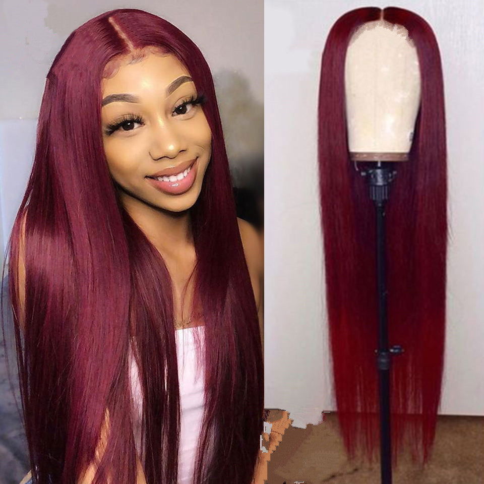 Solid Color Long Hair Wig European And American Women's Mid-length Curly Hair - CHRISTDEST GLOBAL SERVICE