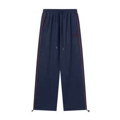 Straight Men's Elastic Waist Sports Trousers Loose - CHRISTDEST GLOBAL SERVICE