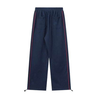 Straight Men's Elastic Waist Sports Trousers Loose - CHRISTDEST GLOBAL SERVICE