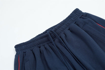 Straight Men's Elastic Waist Sports Trousers Loose - CHRISTDEST GLOBAL SERVICE