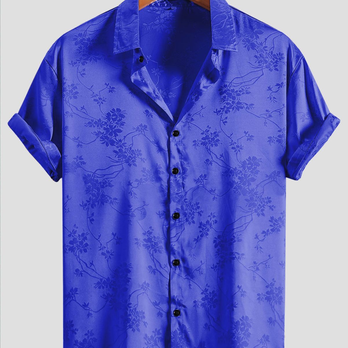 Summer Men's Embroidered Short-sleeved Shirt - CHRISTDEST GLOBAL SERVICE