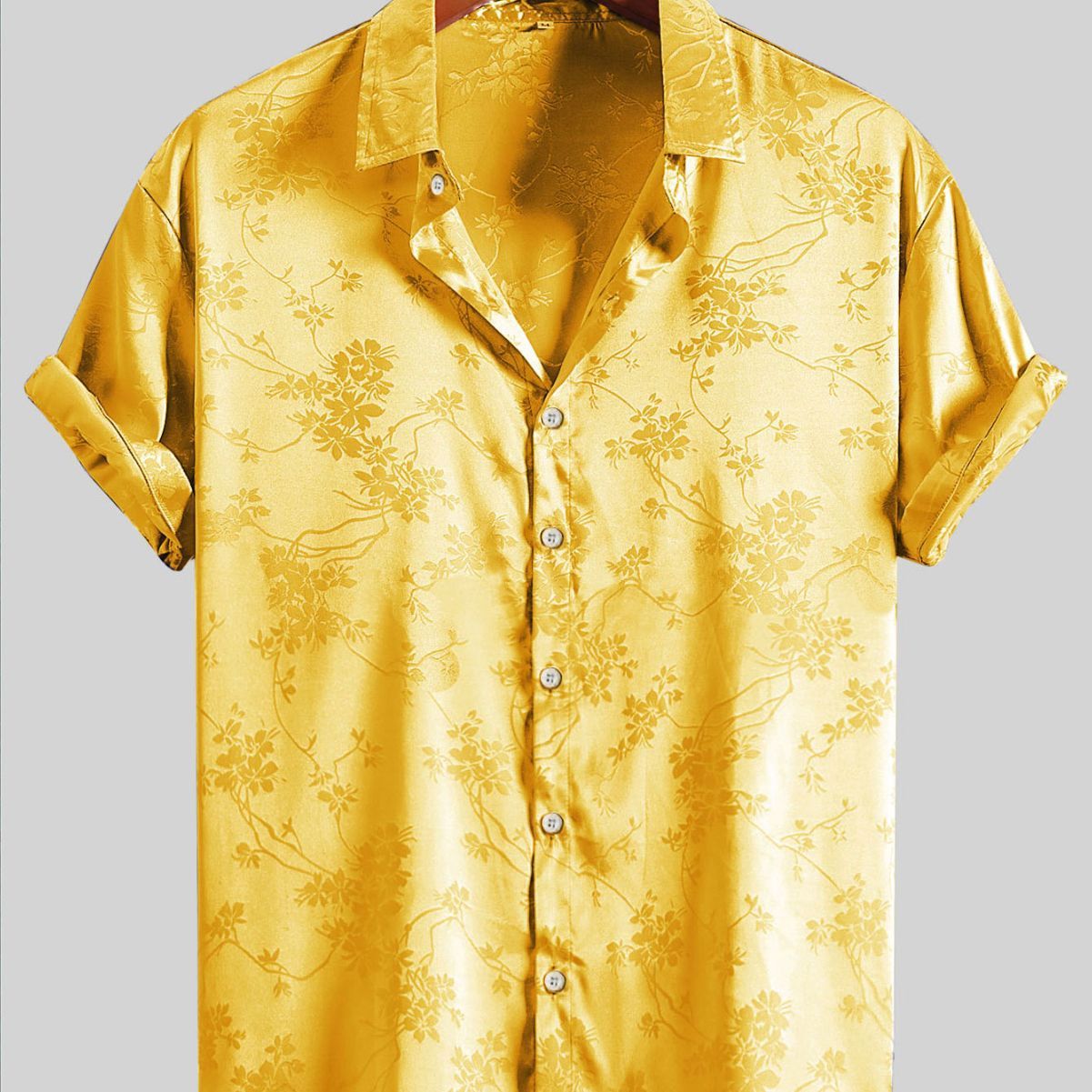 Summer Men's Embroidered Short-sleeved Shirt - CHRISTDEST GLOBAL SERVICE