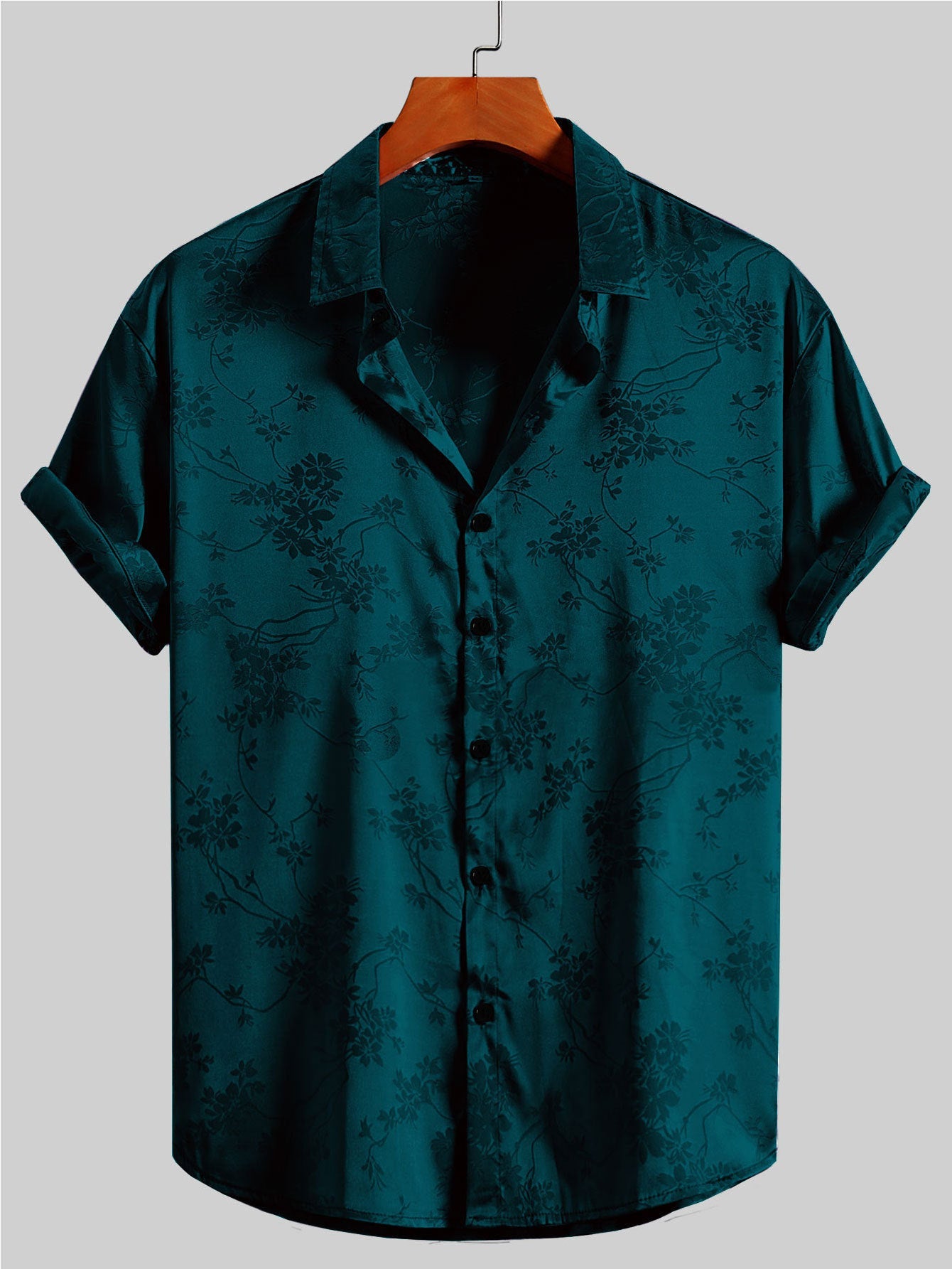Summer Men's Embroidered Short-sleeved Shirt - CHRISTDEST GLOBAL SERVICE