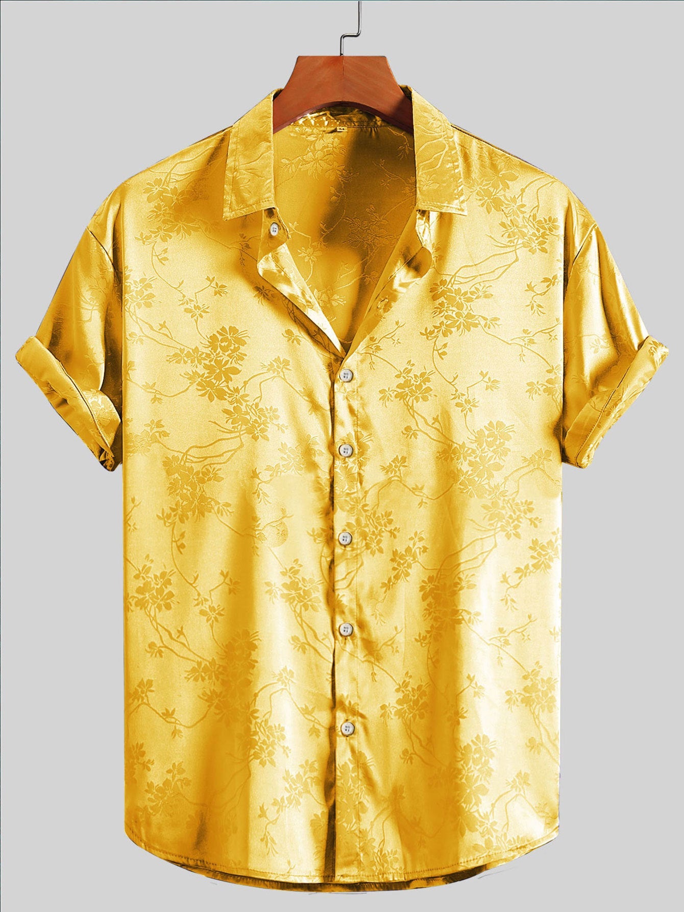 Summer Men's Embroidered Short-sleeved Shirt - CHRISTDEST GLOBAL SERVICE