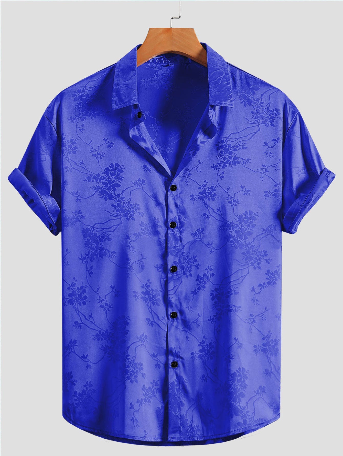 Summer Men's Embroidered Short-sleeved Shirt - CHRISTDEST GLOBAL SERVICE