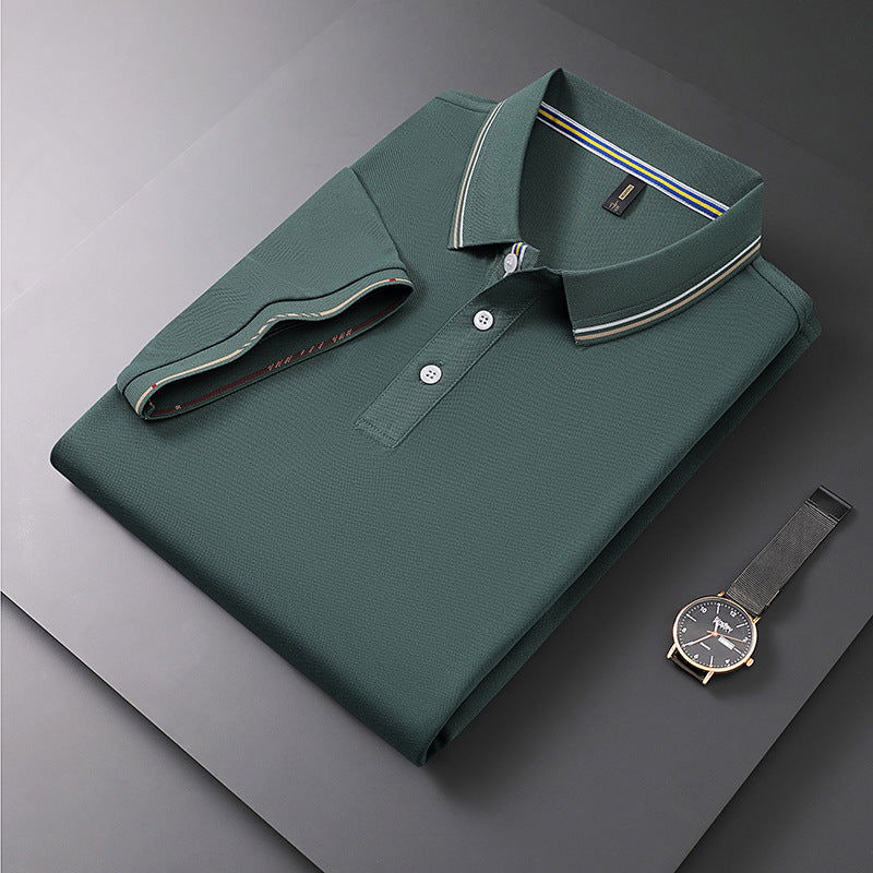 Summer Men's Polo Shirt Lapel T-shirt - CHRISTDEST GLOBAL SERVICE
