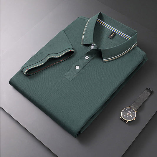 Summer Men's Polo Shirt Lapel T-shirt - CHRISTDEST GLOBAL SERVICE