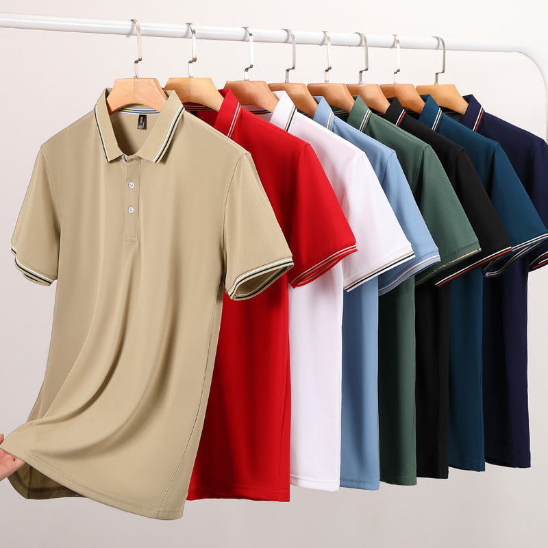 Summer Men's Polo Shirt Lapel T-shirt - CHRISTDEST GLOBAL SERVICE