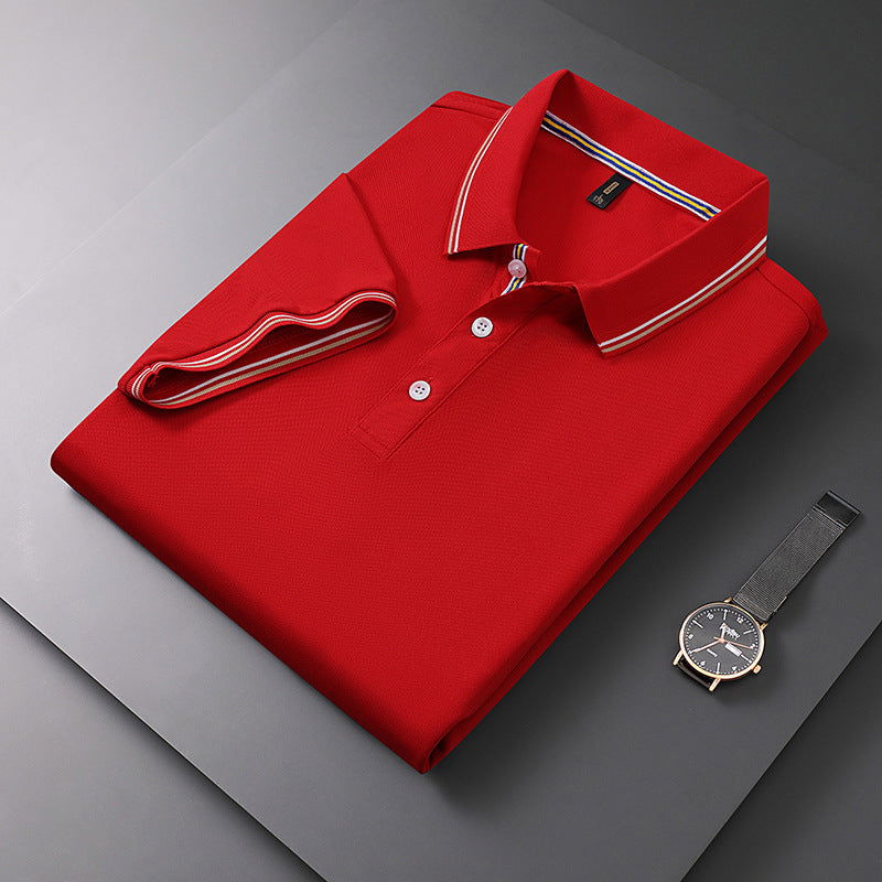 Summer Men's Polo Shirt Lapel T-shirt - CHRISTDEST GLOBAL SERVICE